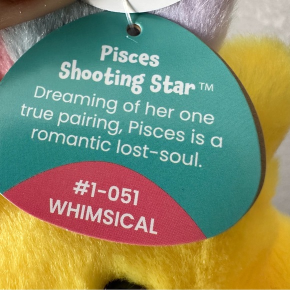 5” Palm Pals Pisces The Shooting Star 💫 NWT - Picture 4 of 5